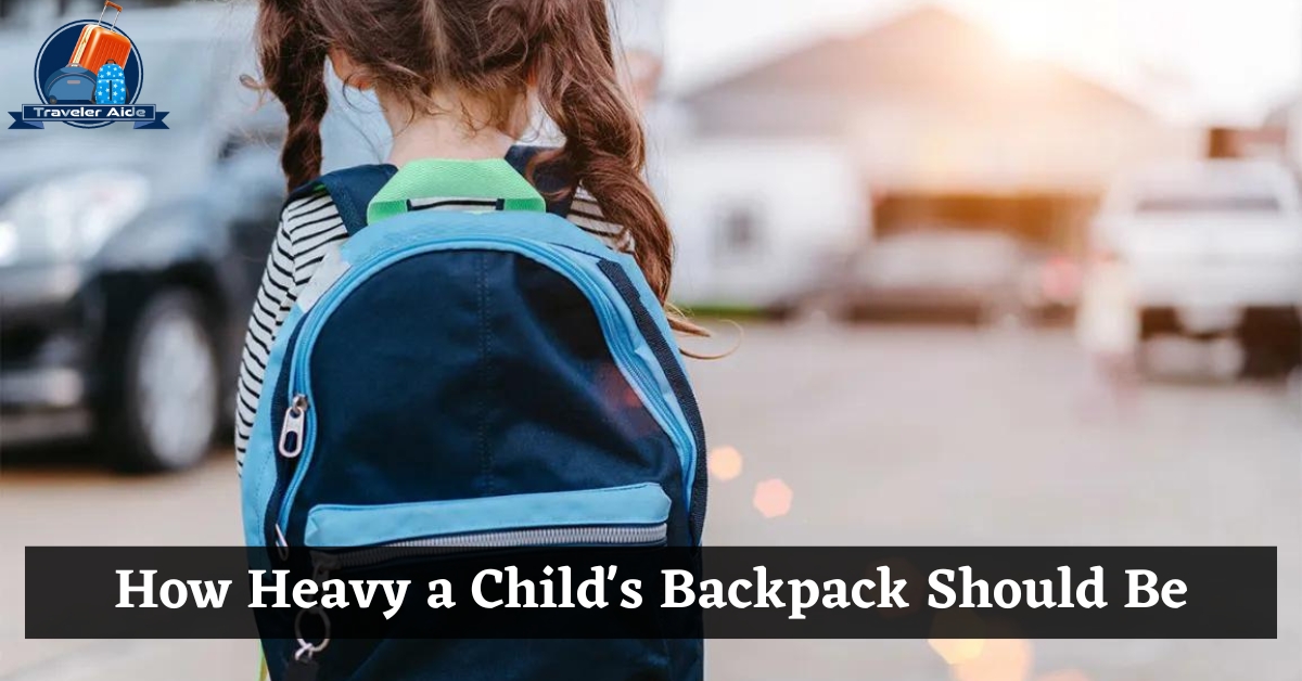 How Heavy a Child's Backpack Should Be