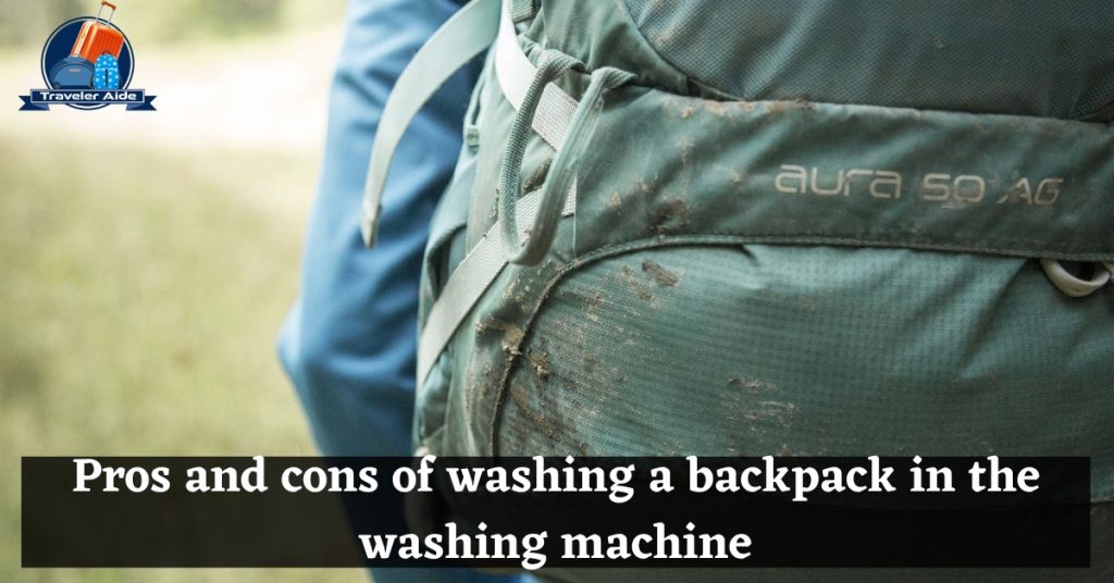 Pros and cons of washing a backpack in the washing machine
