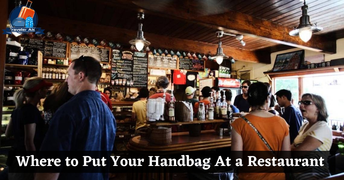 Where to Put Your Handbag At a Restaurant