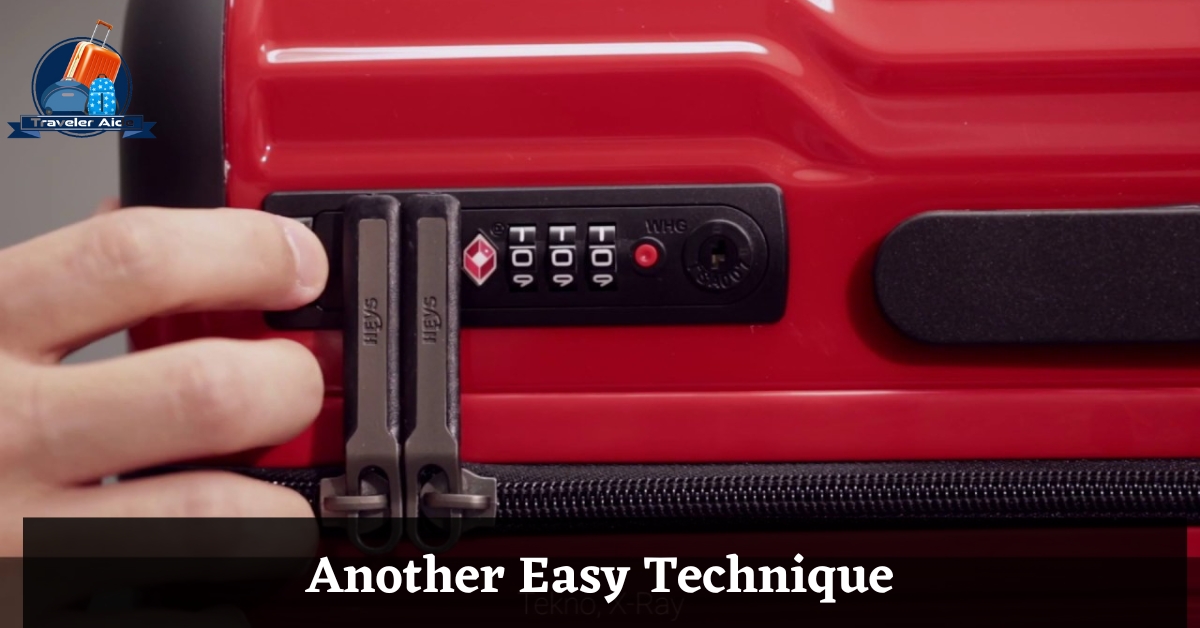 How To Reset Luggage Lock Combination Without Reset Button