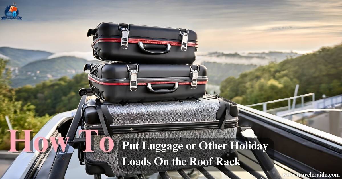 How To Put Luggage or Other Holiday Loads On Roof Rack