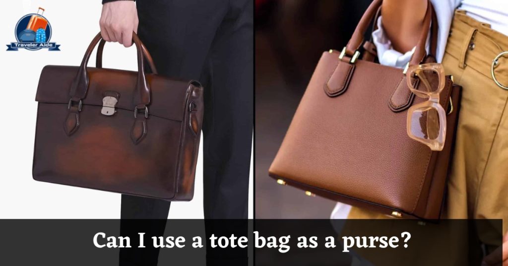 Can I use a tote bag as a purse