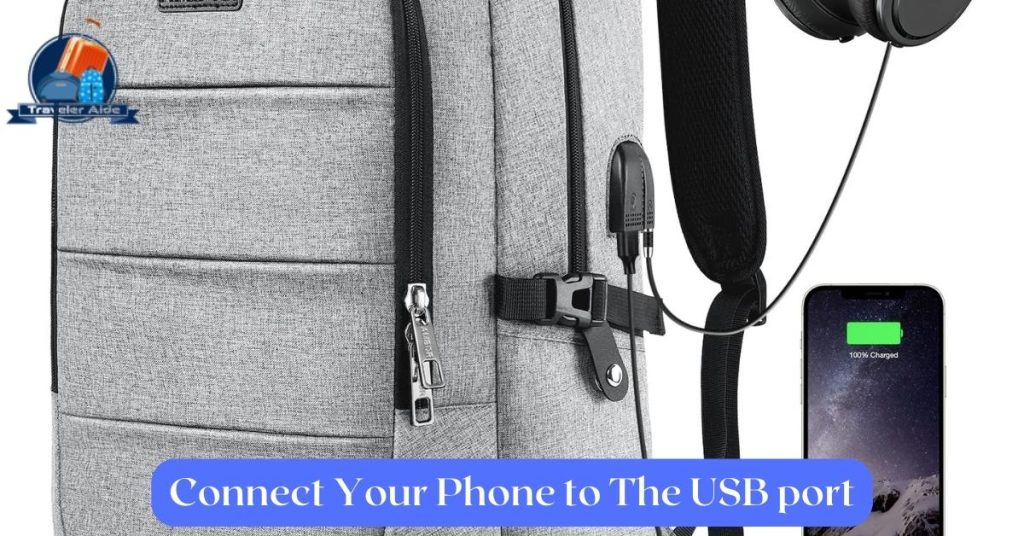 Connect your phone to the USB port