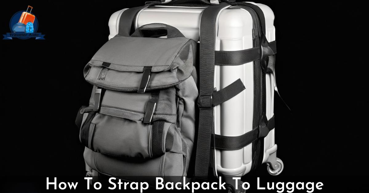How To Strap Backpack To Luggage