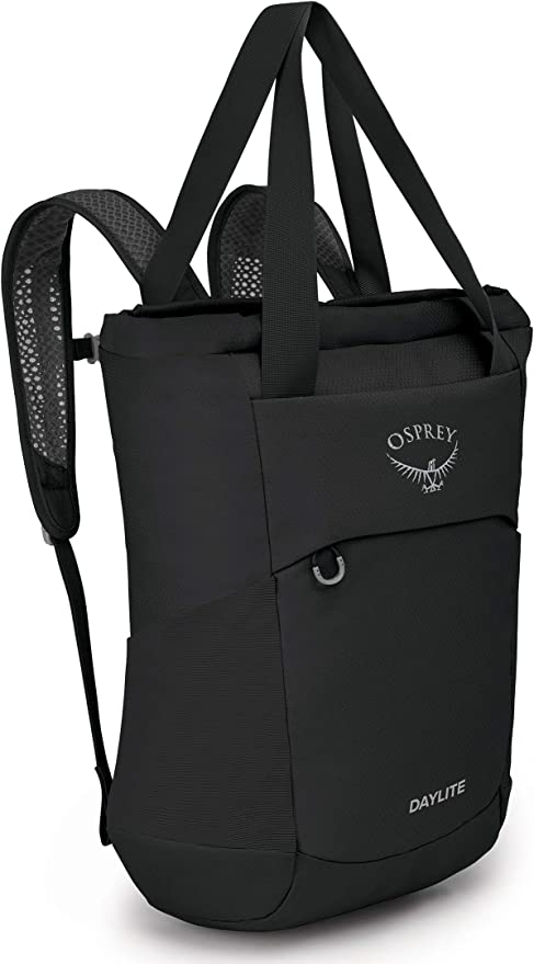 Osprey Daylite Tote Daypack, Black, One Size