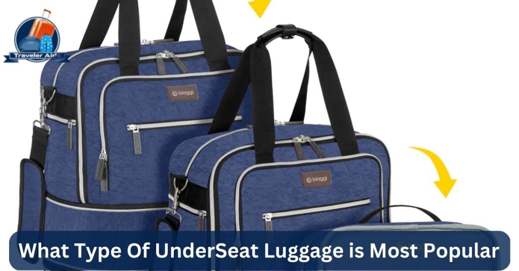 What type of underseat luggage is most popular