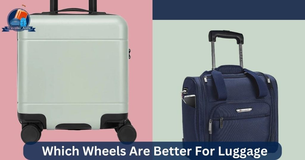 Which wheels are better for luggage