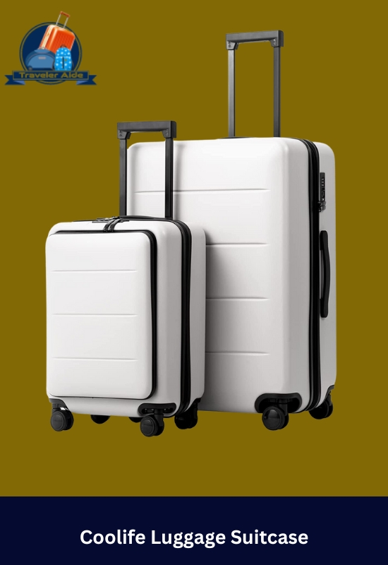 Coolife Luggage Suitcase