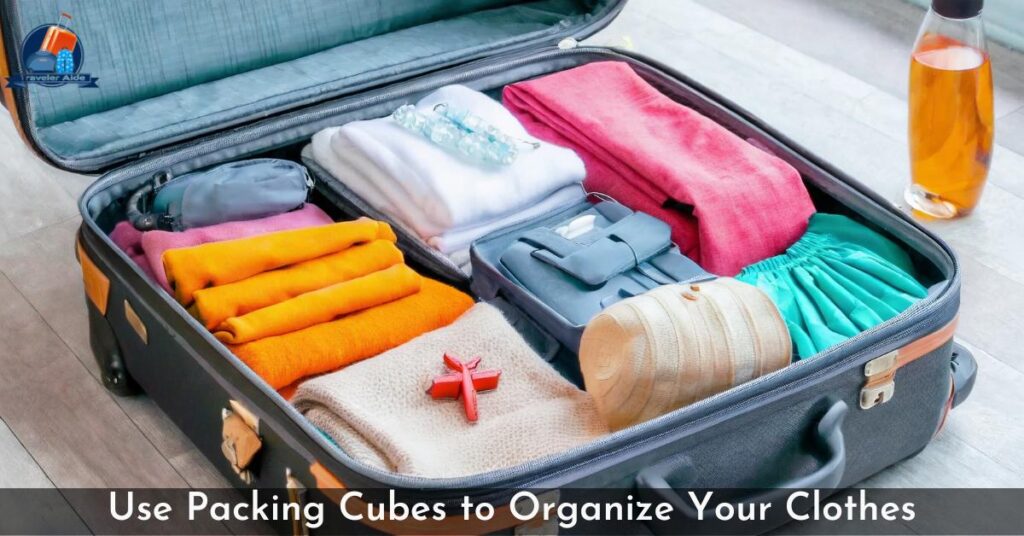 Use Packing Cubes to Organize Your Clothes