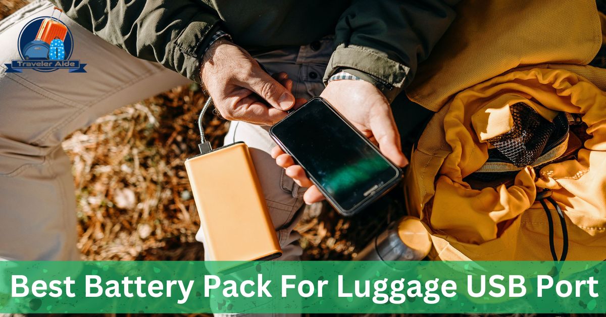 Best Battery Pack For Luggage USB Port