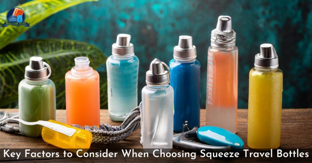 Key Factors to Consider When Choosing Squeeze Travel Bottles
