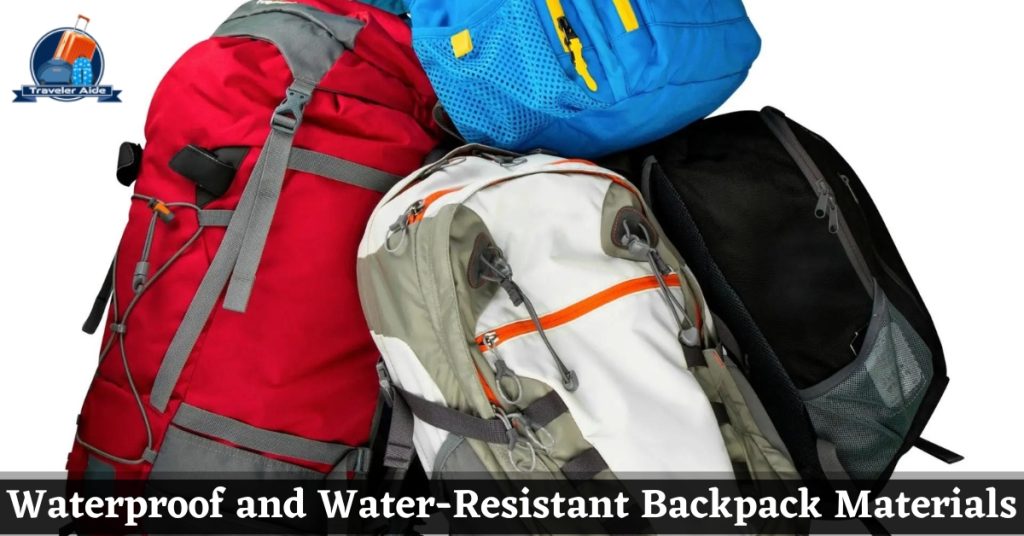 Waterproof and Water-Resistant Backpack Materials