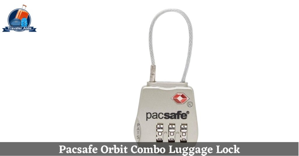 Pacsafe Orbit Combo Luggage Lock