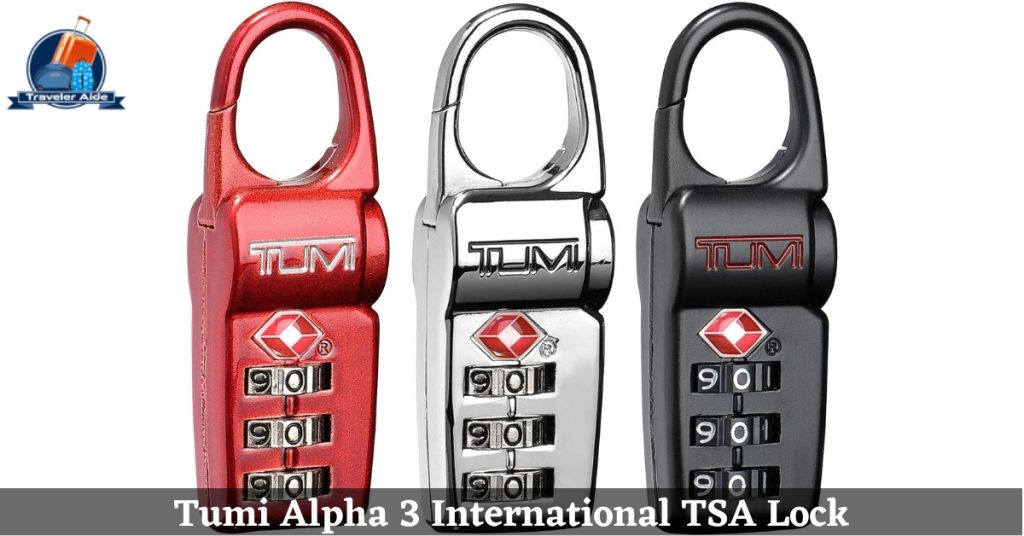 Tumi Alpha 3 International TSA Lock