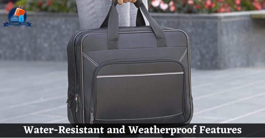 Water-Resistant and Weatherproof Features