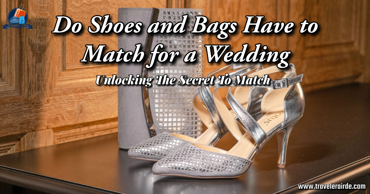 Do Shoes and Bags Have to Match for a Wedding