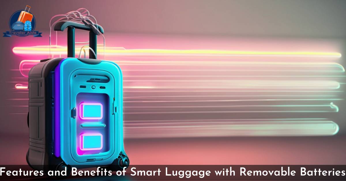 Features and Benefits of Smart Luggage with Removable Batteries