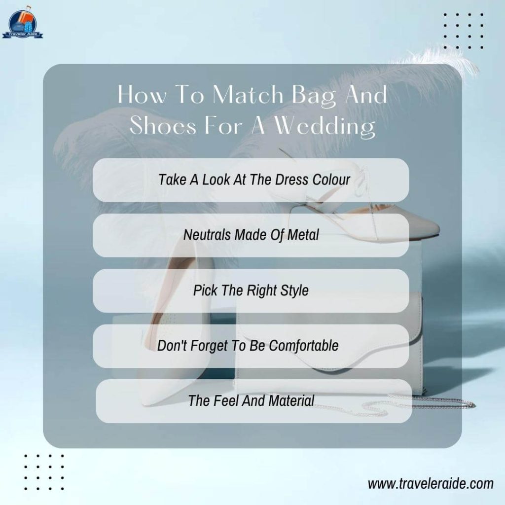 How To Match Bag And Shoes For A Wedding