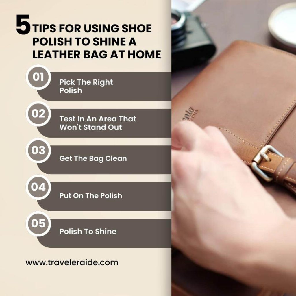 How To Use Shoe Polish To Shine A Leather Bag At Home