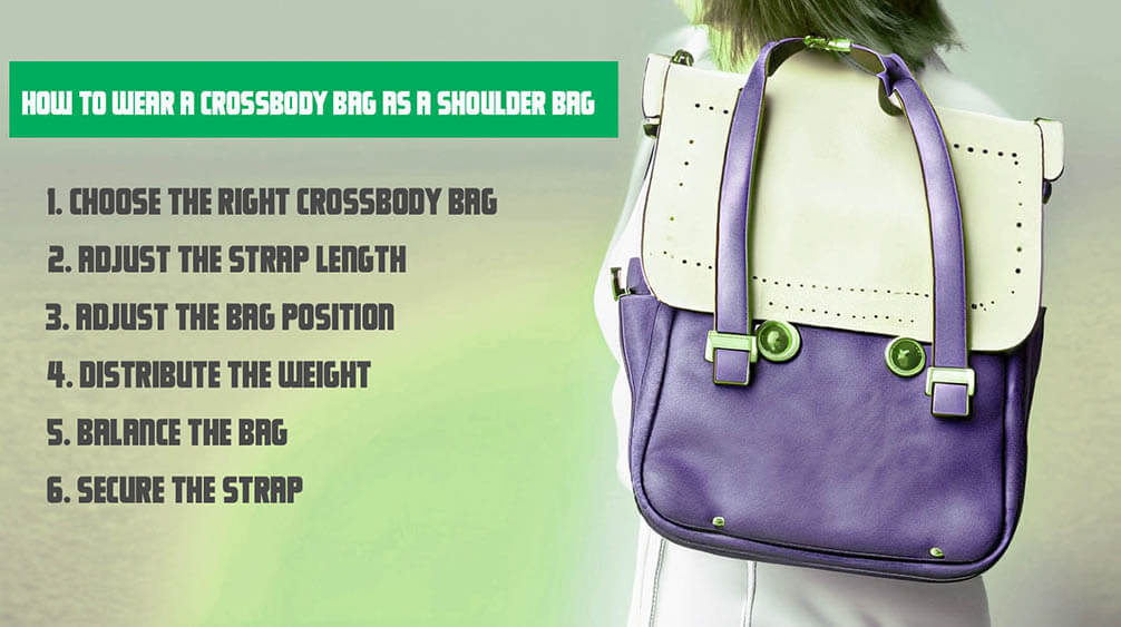 How to Wear a Crossbody Bag as a Shoulder Bag