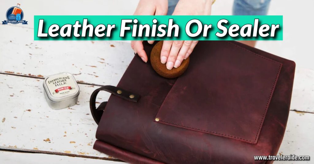 Leather Finish Or Sealer