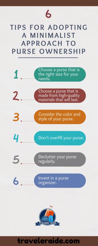 6 Tips For Adopting A Minimalist Approach To Purse Ownership