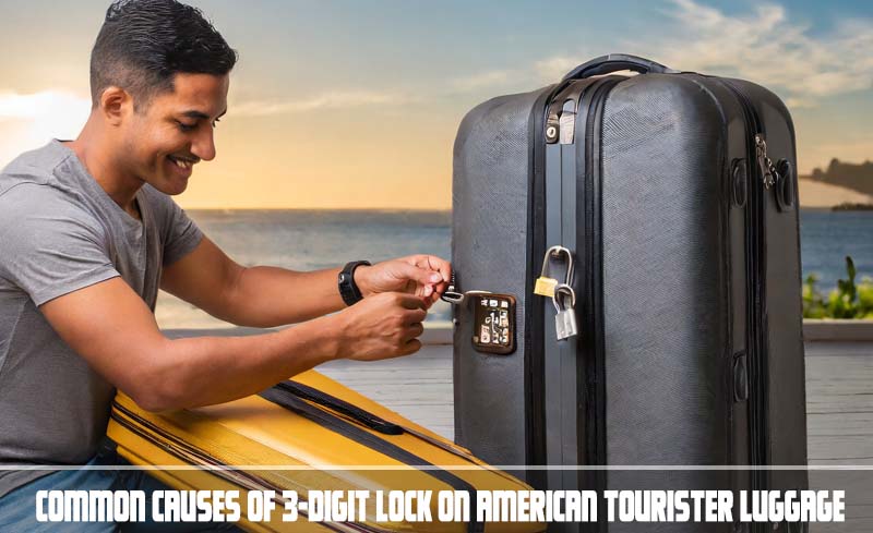 Common Causes of 3 Digit Lock on American Tourister Luggage
