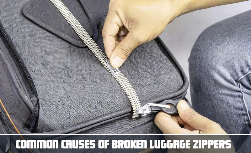 Common Causes of Broken Luggage Zippers