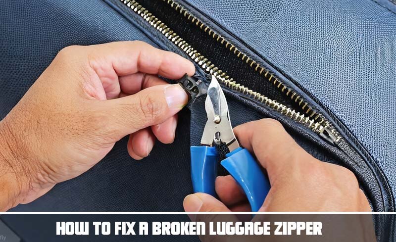 How To Fix A Broken Luggage Zipper