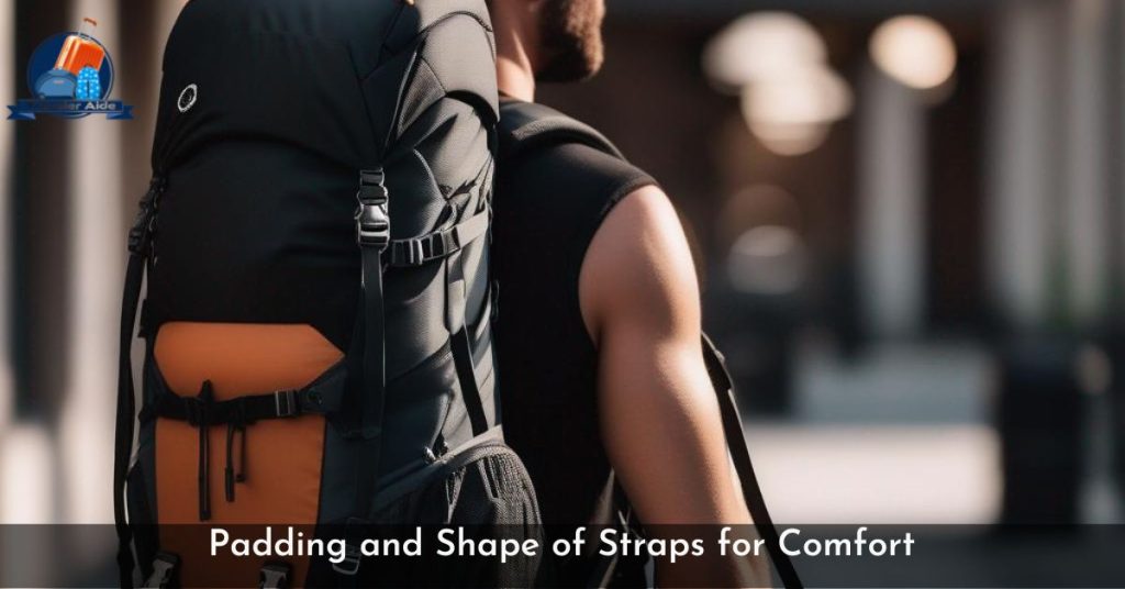 Padding and Shape of Straps for Comfort