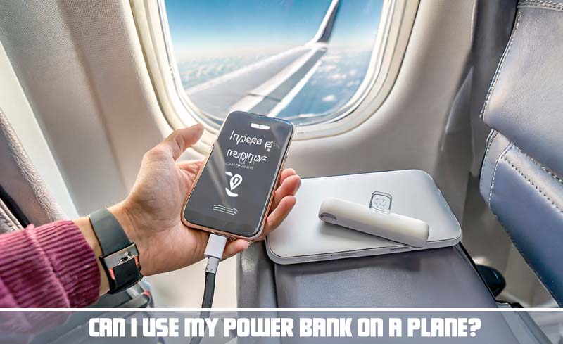 Can I use my power bank on a plane