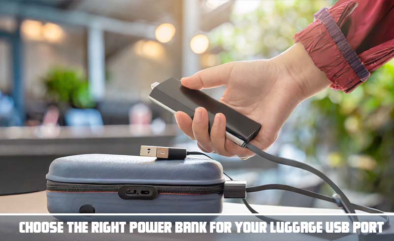 Choose the Right Power Bank for Your Luggage USB Port