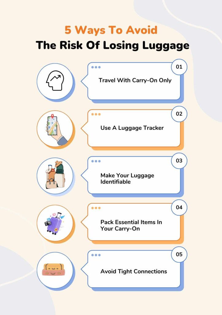 Five Ways To Avoid The Risk Of Losing Luggage