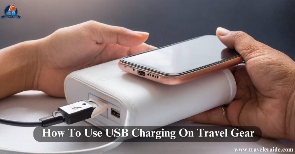 How To Use USB Charging On Travel Gear