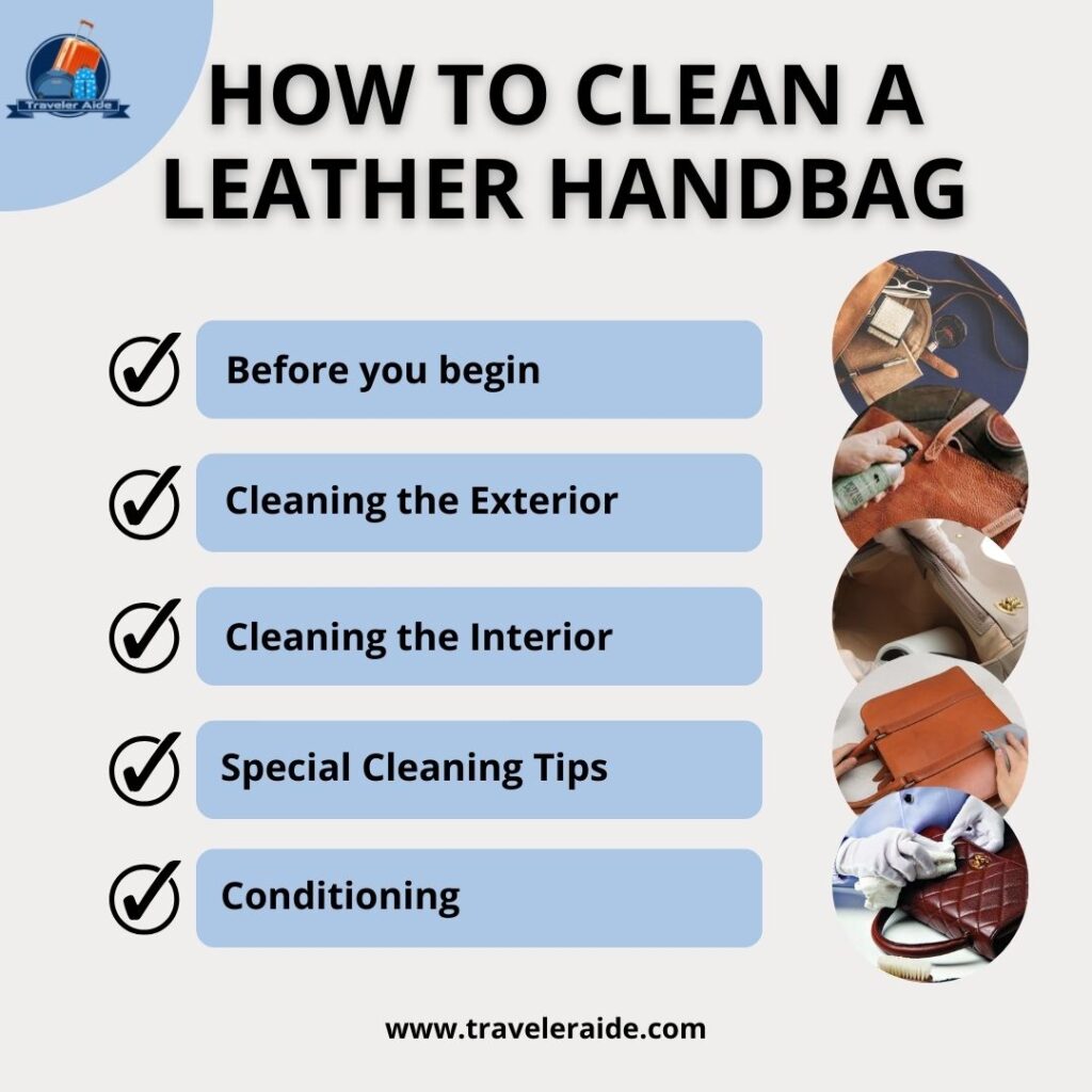How to Clean a Leather Handbag