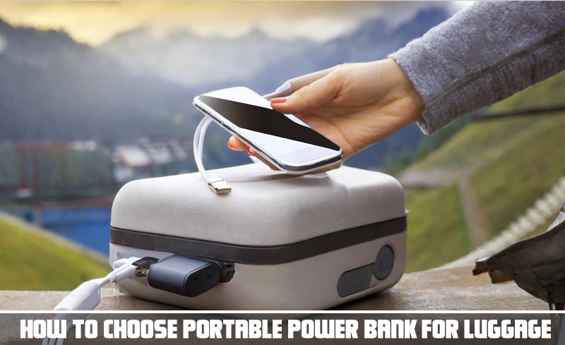 How to choose Portable Power Bank for Luggage
