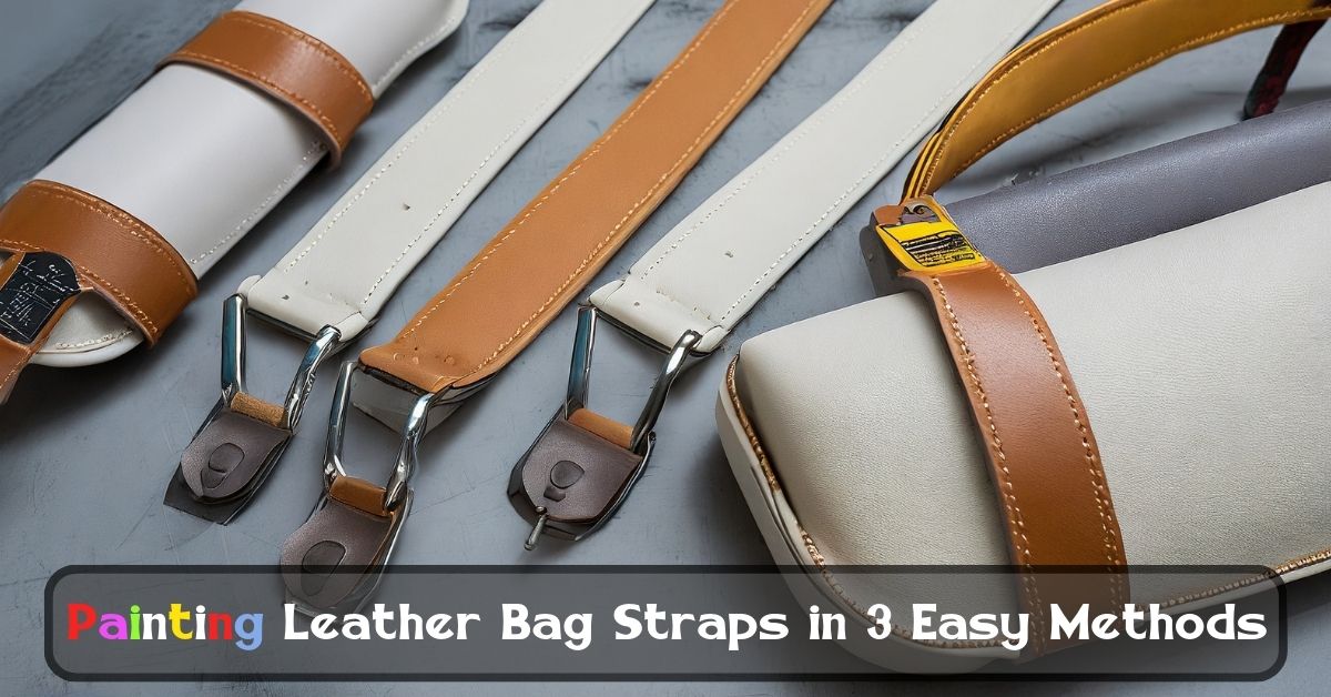 Painting Leather Bag Straps in 3 Easy Methods