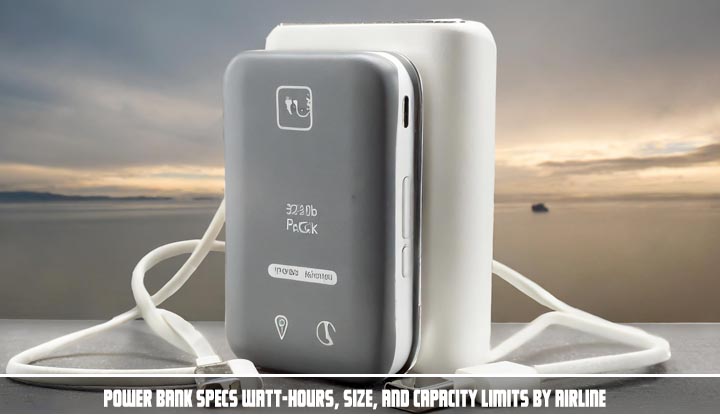 Power Bank Specs Watt Hours Size and Capacity Limits by Airline