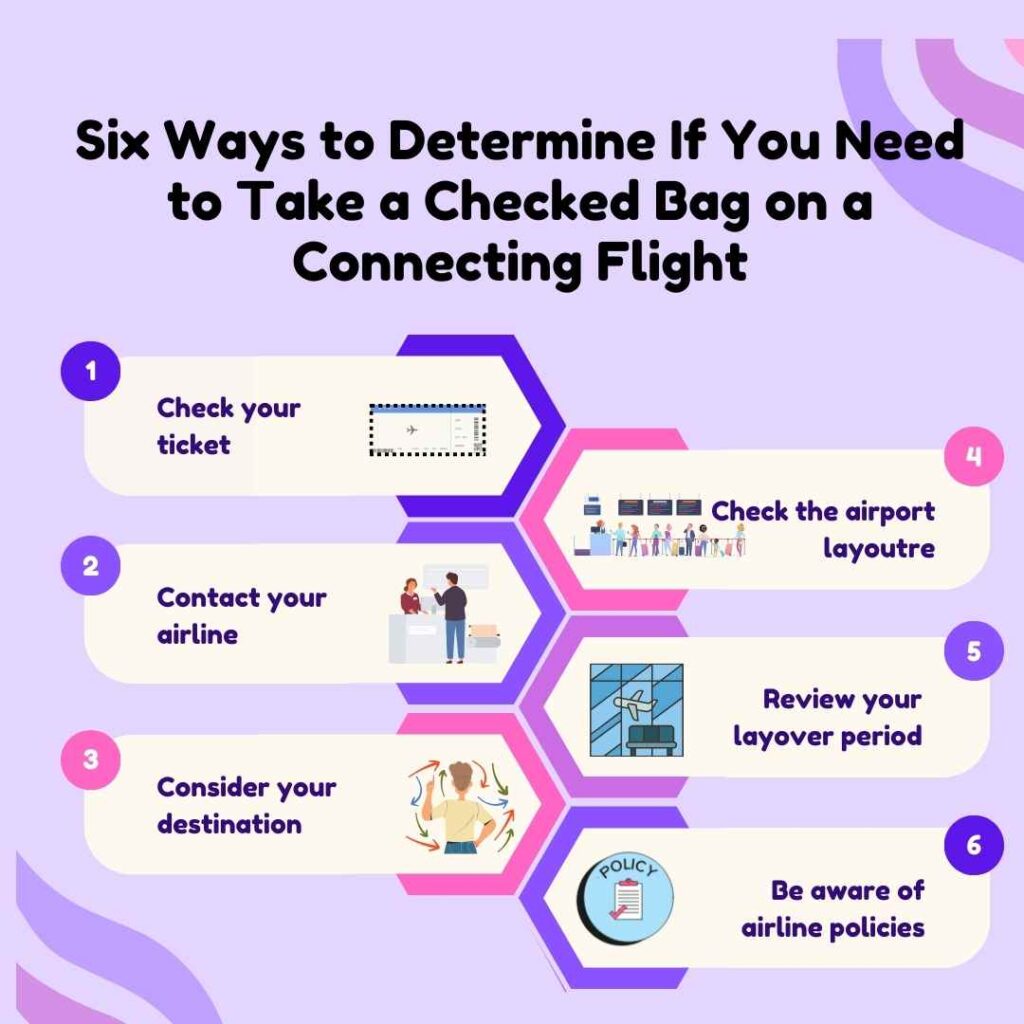 Six Ways to Determine If You Need to Take a Checked Bag on a Connecting Flight