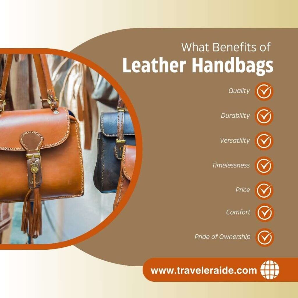 What Benefits of Leather Handbags