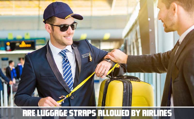 are luggage straps allowed by airlines