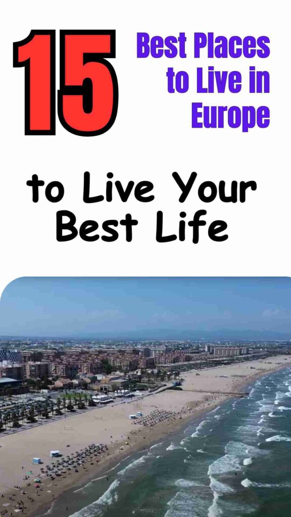 A vibrant mix of European cities including coastal Lisbon, historic Vienna, modern Berlin, and charming Ljubljana—showcasing the best places to live in Europe for quality of life.