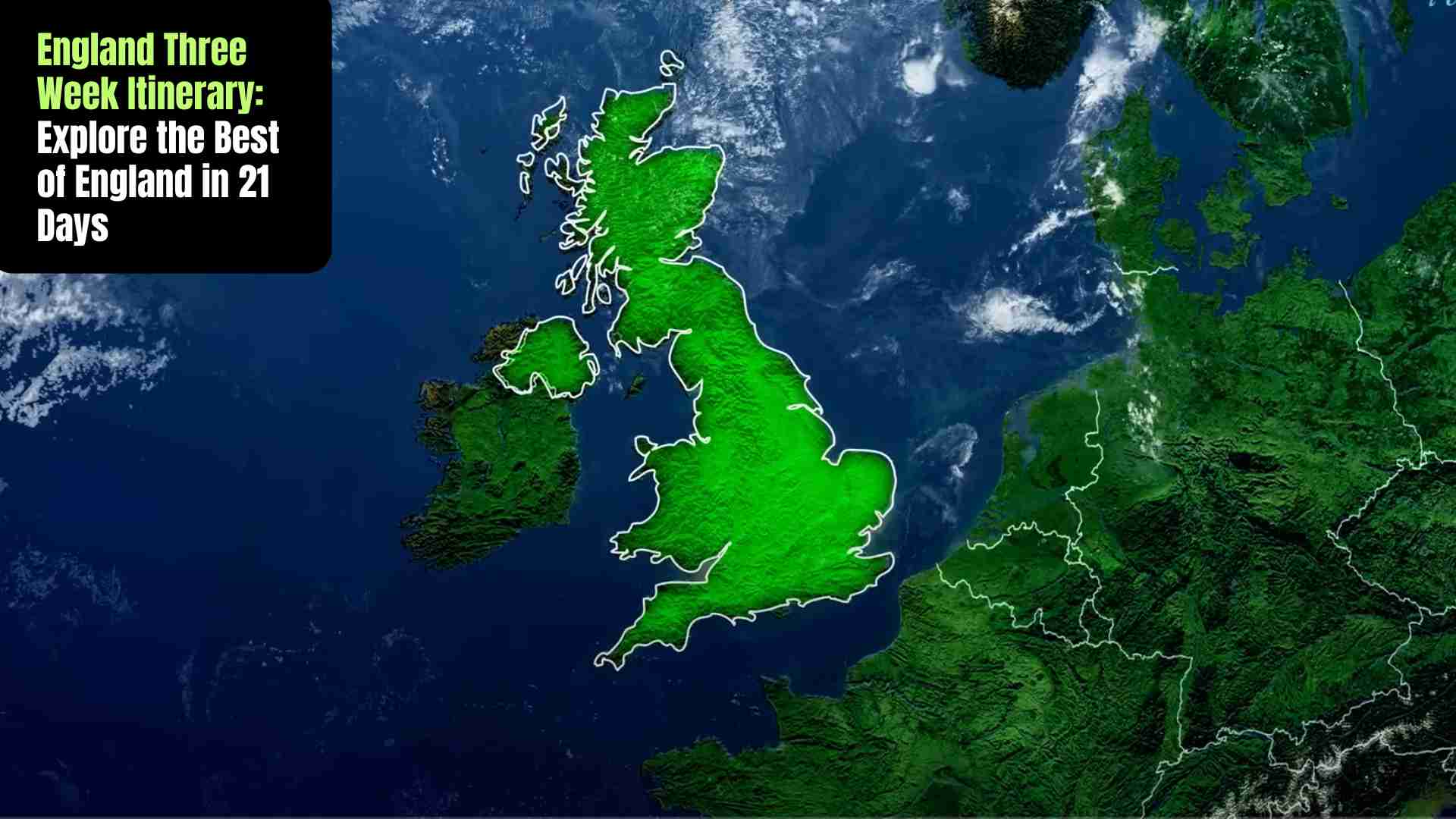 Detailed three-week travel itinerary across England featuring iconic landmarks in London, historic towns like Oxford and York, scenic countryside in the Cotswolds, coastal beauty of Cornwall, and tranquil landscapes of the Lake District, offering tips on transport, budget, and must-see attractions.