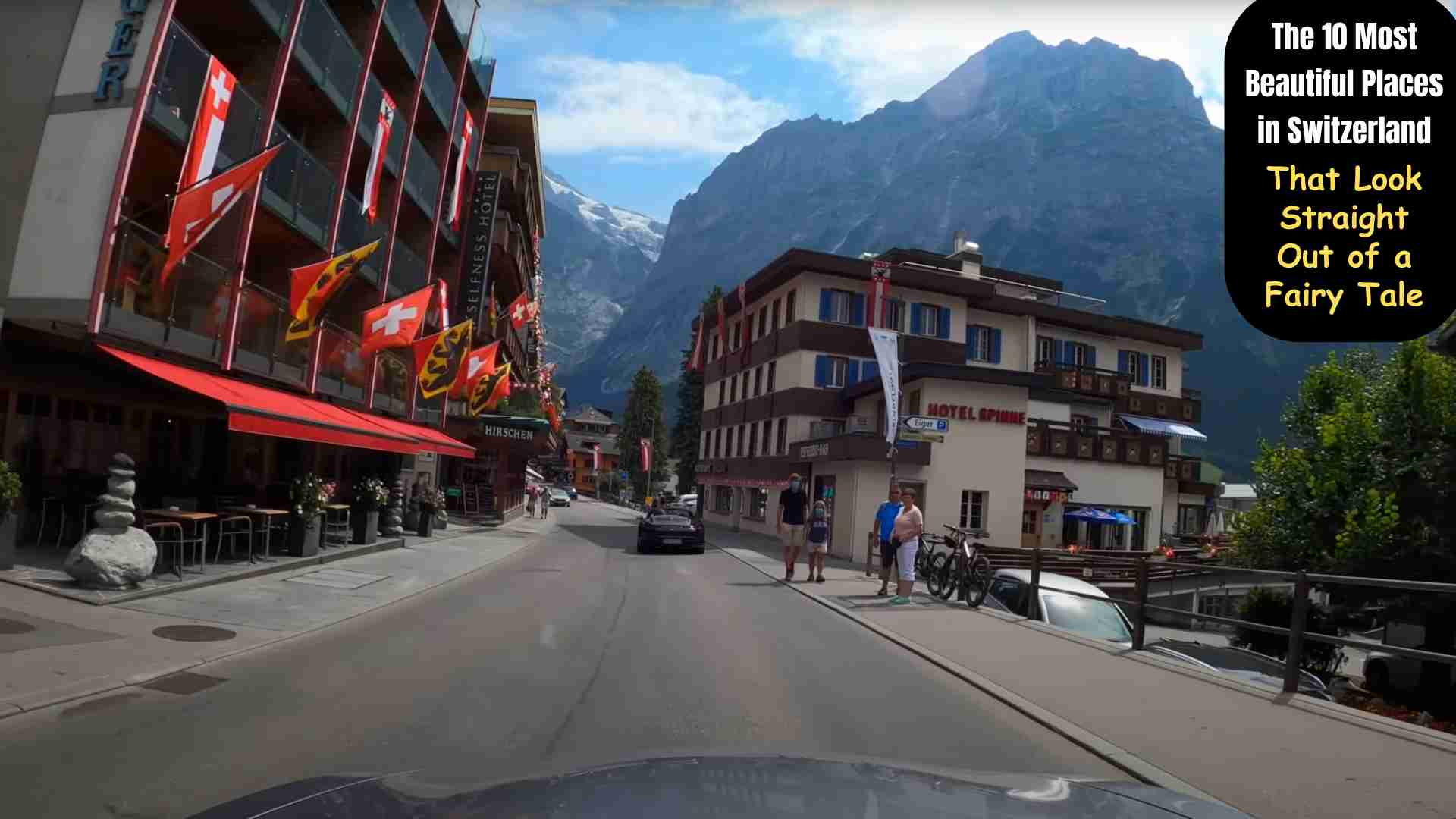 A scenic collage of Switzerland’s most beautiful fairy tale-like locations, featuring snow-capped mountains, turquoise lakes, charming alpine villages, and historic castles nestled in breathtaking landscapes.