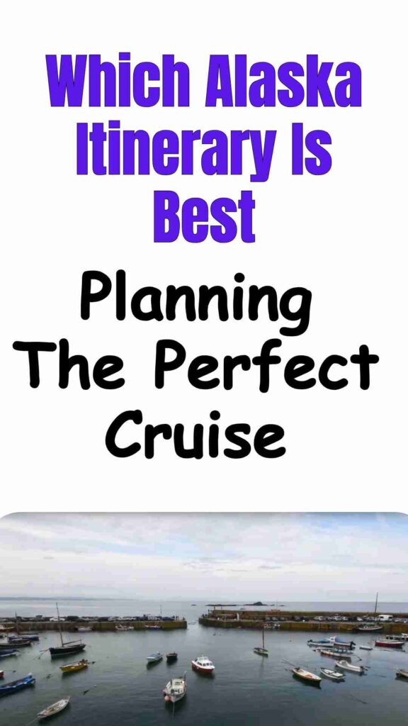 Cruise ship sailing through Alaska’s stunning waterways, surrounded by towering glaciers, dense forests, and wildlife-rich coastal towns like Juneau and Skagway, showcasing the natural beauty and adventure of Alaska’s popular cruise routes.