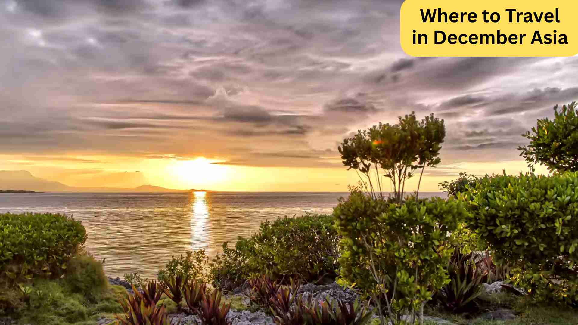 Where to Travel in December Asia