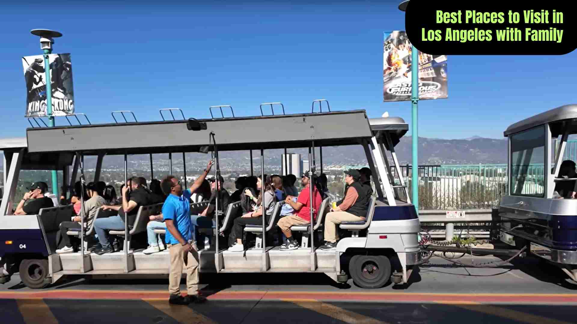 “Family enjoying a day out in Los Angeles at Griffith Observatory with kids, theme parks, beaches, and museums for a fun-filled family trip.”