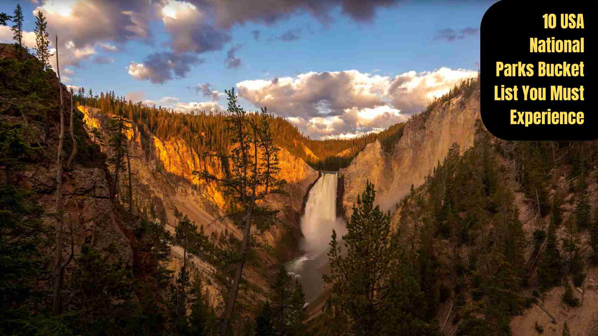 “Stunning views of 10 must-visit USA national parks including Yellowstone, Yosemite, Grand Canyon, Zion, Glacier, Rocky Mountain, Acadia, Great Smoky Mountains, Denali, and Arches.”
