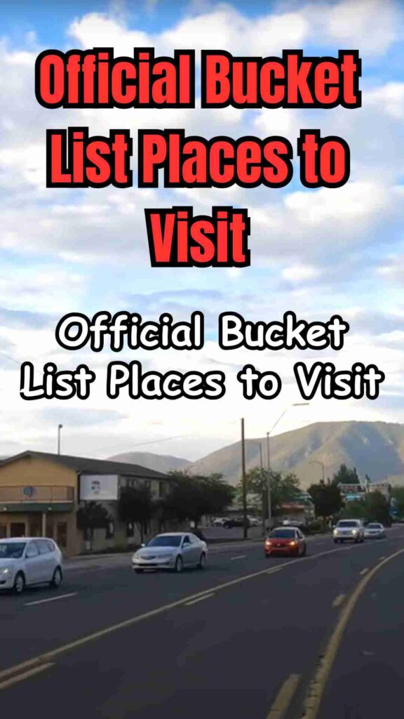 Collection of top official bucket list destinations, including iconic landmarks, scenic national parks, vibrant cities, and cultural hotspots across the United States.